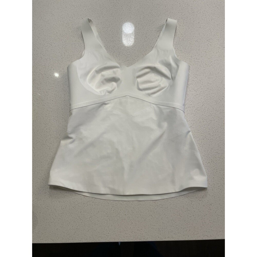 Honeylove LiftWear Tank Astral White Size Large No Pads - Picture 4 of 10